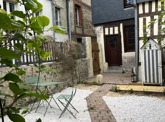 Ma Boheme - Jardin En Centre Historique أونفلور